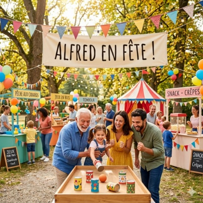 Alfred en fête